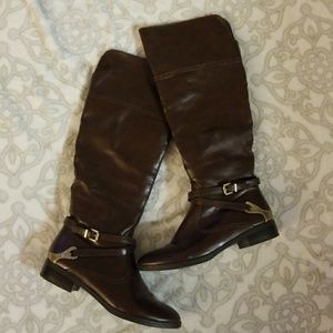 Merona Knee High Riding Boots size 8